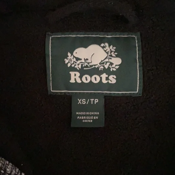 Roots Full-Zip Sweater Sz XS - Picture 4 of 6